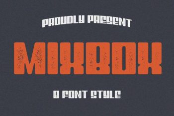 Mixbox Font Family - Low Cost Fonts