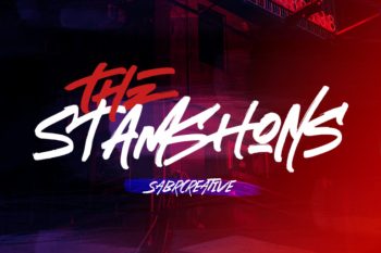 The Stamshons Font - Low Cost Font