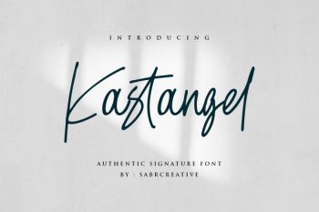 Kastangel Font - Low Cost Font