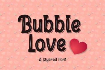 Bubble Love Font