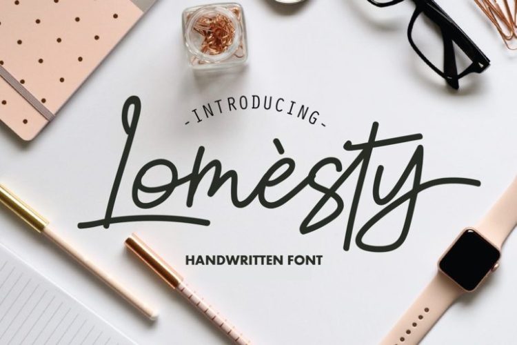 Lomesty Font Low Cost Font